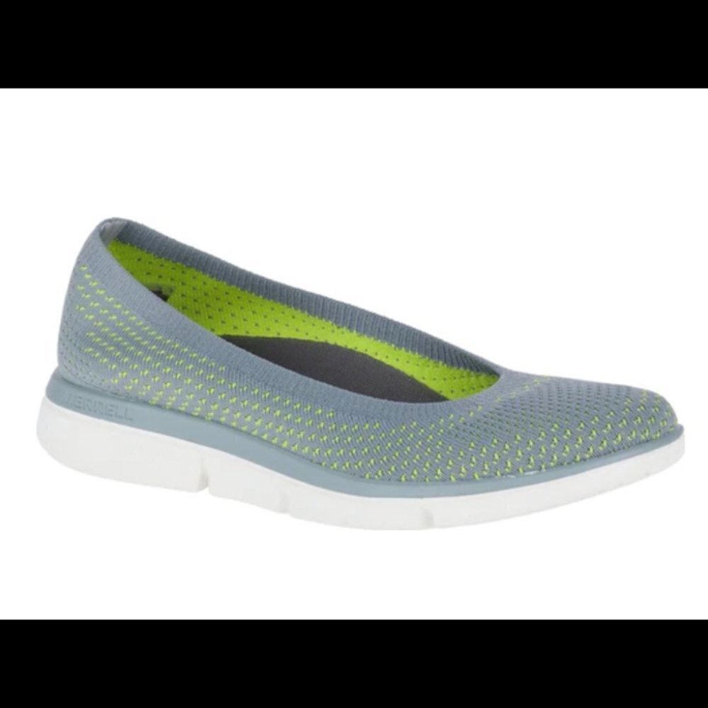 MERRELL Sz 8 Zoe Sojourn Ballet Knit Kinetic Fit Slip On Flats